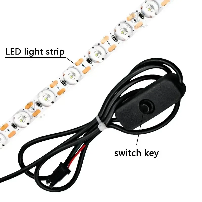 Mini tira de luces Led para impresora 3D, accesorio Super brillante, resistente a altas temperaturas, para laboratorio de bambú A1