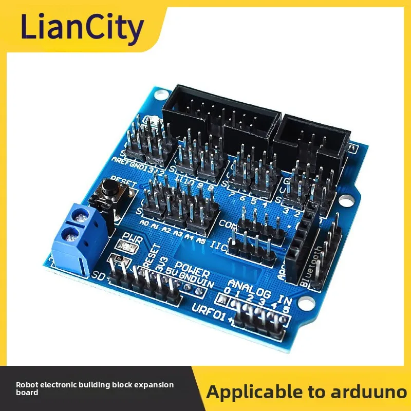 Sensor Shield V5.0 Плата расширения датчика Электронные кирпичи Аксессуары для роботов V5