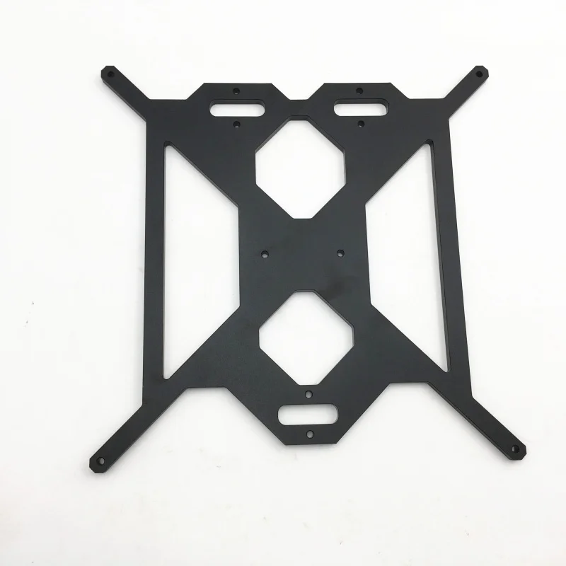 

For Prusa i3 MK2 all-metal inner support frame 6MM thick sandblasted and oxidized
