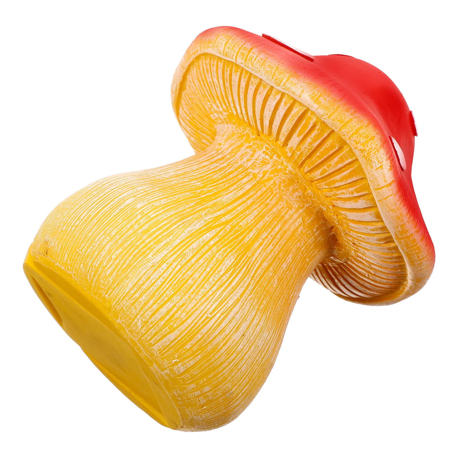 صندوق تخزين بمفتاح حديقة الفطر في الهواء الطلق بمظهر مقلد للمفاتيح الاحتياطية وحامل مخفي ديكور ساحة الراتنج #4