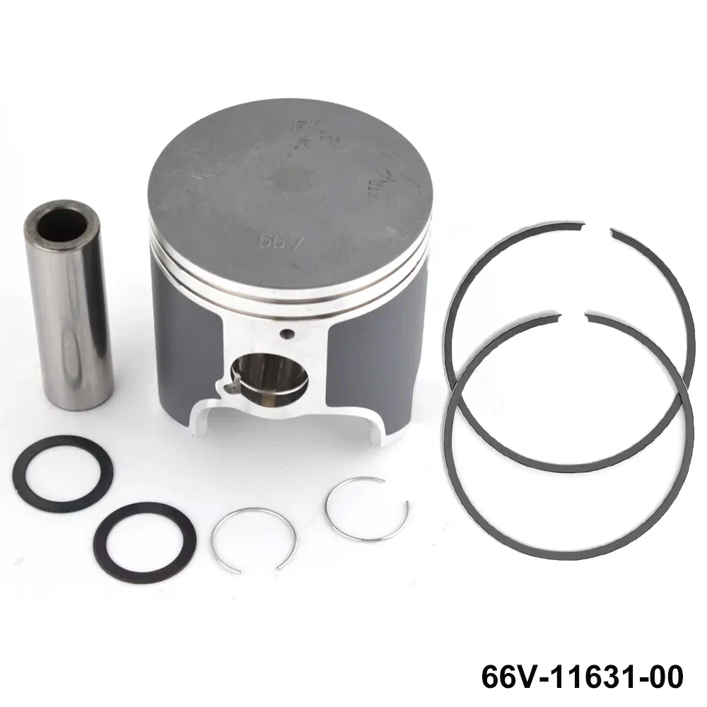 66V-11631 STD Piston Kit for Yamaha Jet Ski Waverunner XLT1200 GP1200R  2 Cylinder Outboard Engine 66V-11631-00