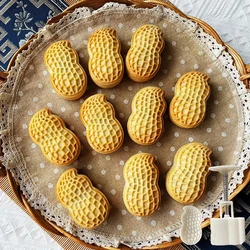 30/50/75g Mini Peanut Shape Moon Cake Mold Cookie Cutter Frame Creative Cake Crisp Pastry Dessert Baking Accessories Gadgets