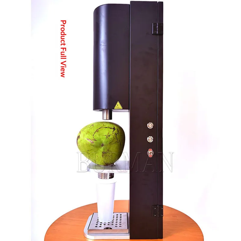 Commercial Fresh Coconut Opening Tool Automatic Opener Lid Machine Save Effort Steel Capping Cover Cutter