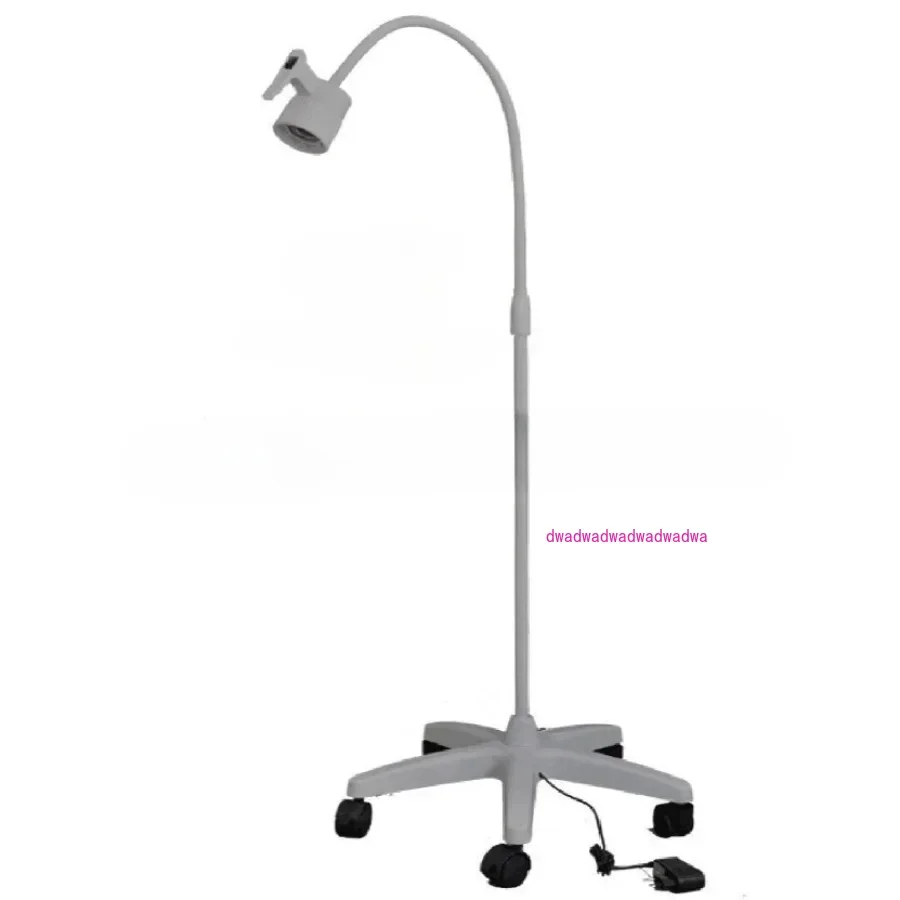 

mobile portable floor stand hospital medical gooseneck 3W clinic gynecology LED examination light/lamp