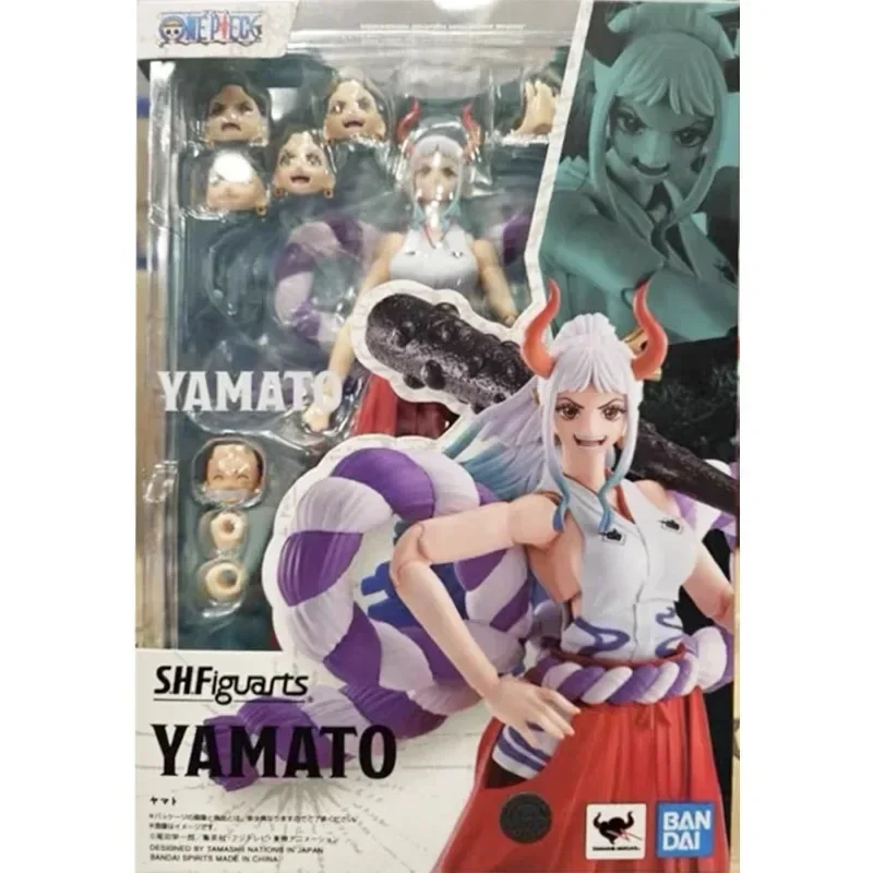 متوفر في المخزون بانداي قطعة واحدة S.H.FiguartsYamato Ghost Island Crusade أنيمي عمل الشكل البلاستيكية لعبة مجسمة تحصيل الحلي الهدايا