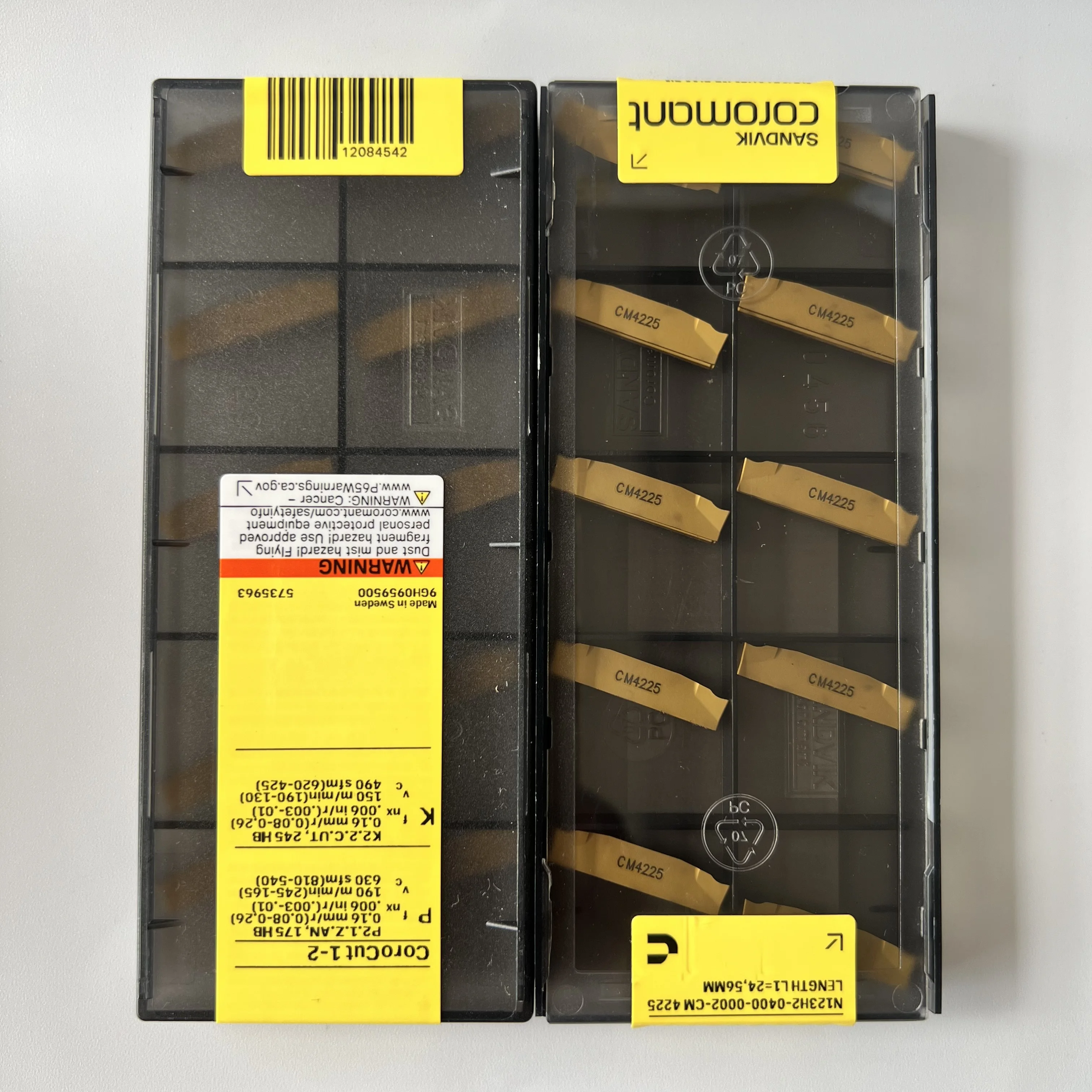 

N123H2-0400-0002-CM 4225 / Original product CNC cemented carbide blade 10 Pcs