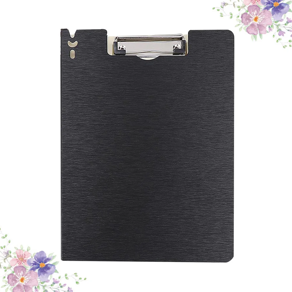 

1pc A4 Writing Clipboard Smooth Edges Plastic Paper Holder For School Office Medical Use Lightweight File Organizer