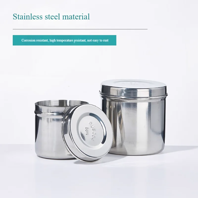 Balde de esterilização caixa de esterilização laboratório de aço inoxidável tanque de medicina balde de esterilização engrossado laboratório