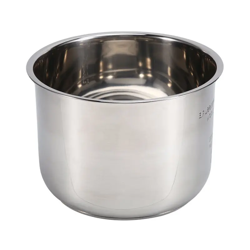 

【PLAISIR】Stainless Steel Inner Pot 8L Rice Pressure Cooker Liner For Minute Cooking Applications
