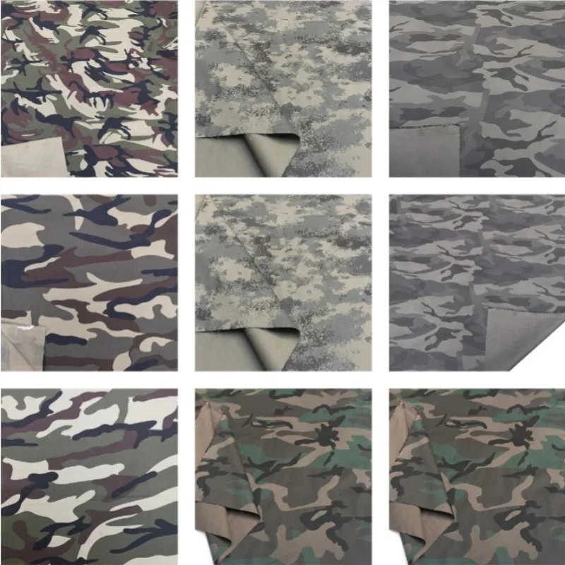 

Cotton Polyester Fabric TMC Camo Sewing Velvet Hunting Accessories Canvas Oxford Waterproof Wearable Sports Tactical Gear Telas