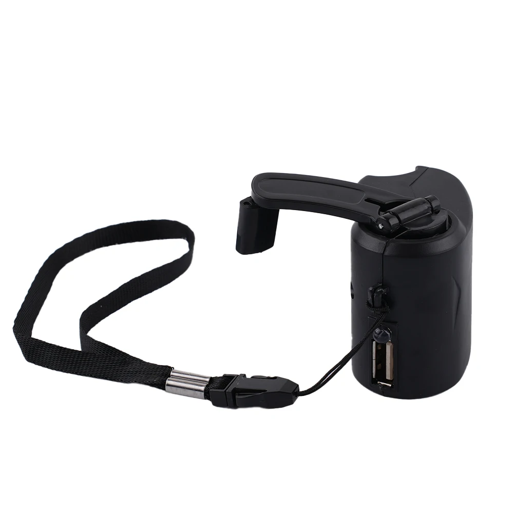 Hand Crank USB Charger Generator Manual Dynamo Portable Power Source for Mobile Phones and USB Devices Power Solution