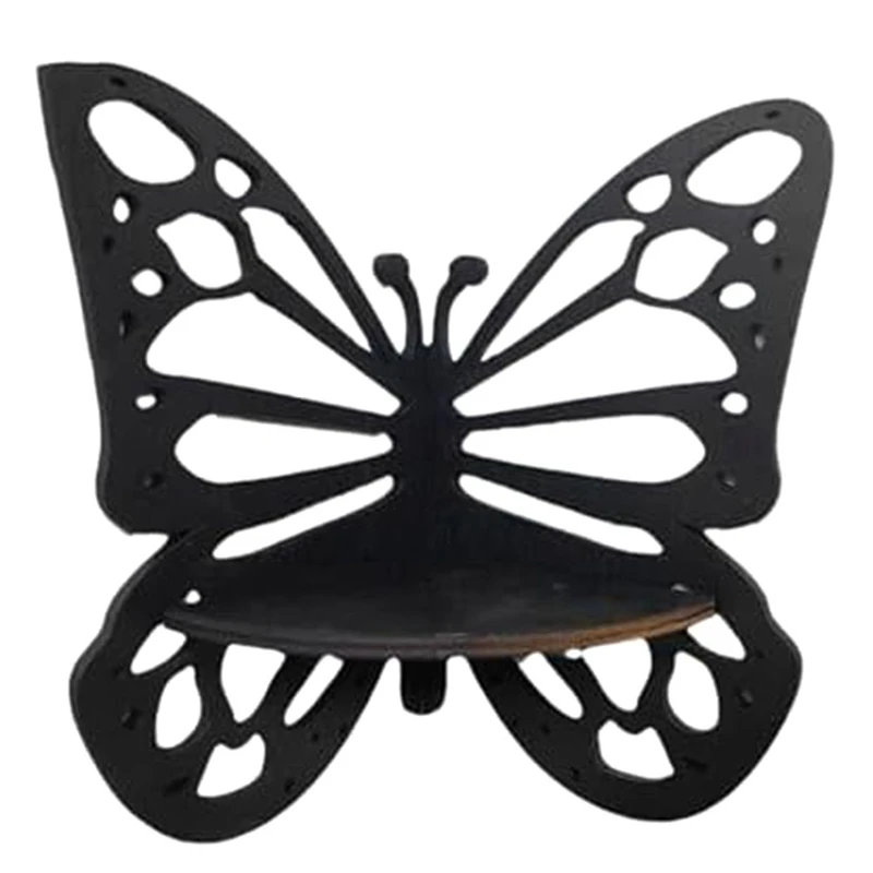 Butterfly Wall Corner Shelf Bookshelf Decorative Wall Rack Wall Hanging Arts And Crafts For Home Office