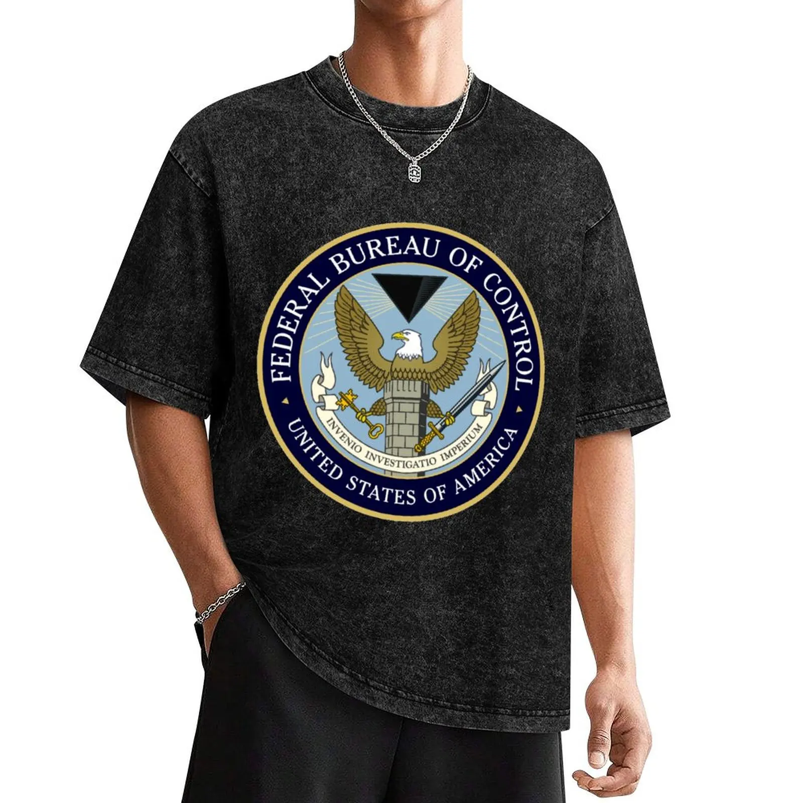 

FBC - Federal Bureau of Control T-Shirt for a boy baggy shirts cute clothes men t shirts