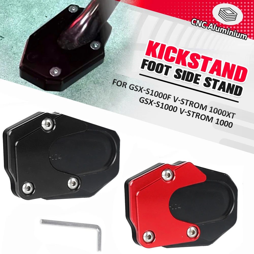 For GSX-S1000/F Katana GSX-S 1000 1000F GSXS GSX S1000 V-STROM 1000 1050/XT GSX-S950 Kickstand Side Stand Enlarge Accessories