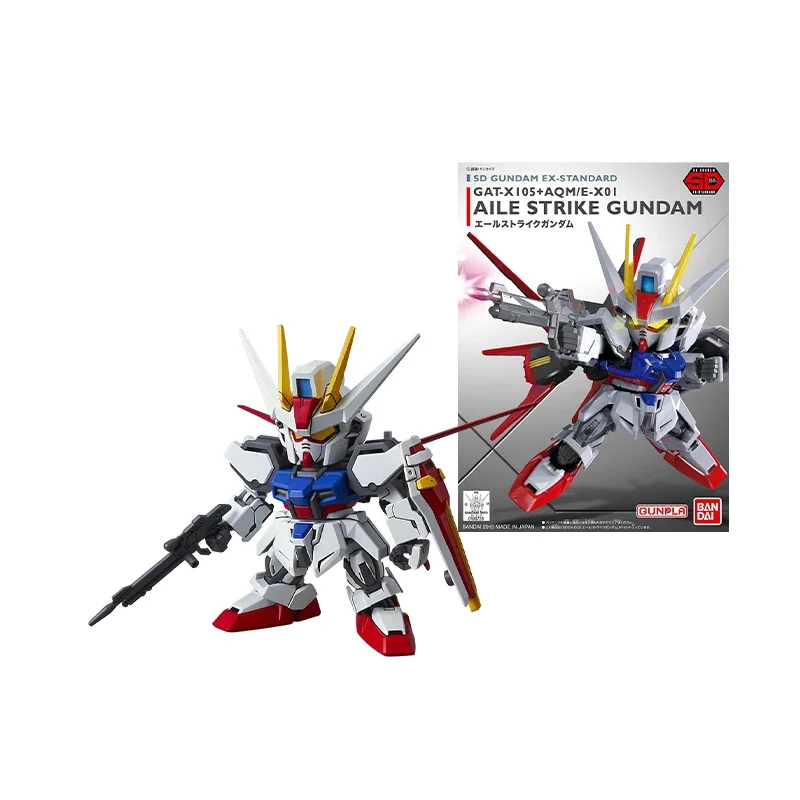 Bandai Q version SDEX Assault Free Type Zero Destiny Flying Wing Wind Spirit Yuanzu En Angel Banshee Gundam assembled model