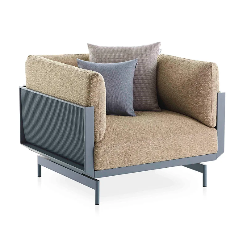 

Outdoor, aluminum alloy sofa, sun protection and waterproof, courtyard, outdoor, sun room