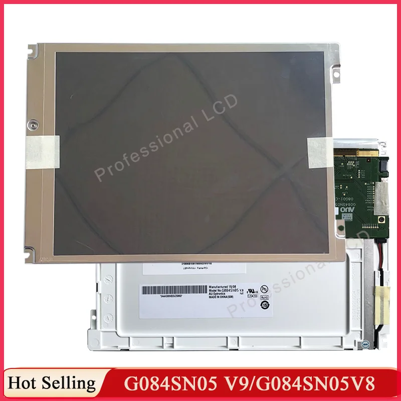 G084SN05 V9 Original New 8.4 inch G084SN05 V8 LCD Display Screen G084SN05 V.9 800*600 G084SN05 V.8 LCD Replacement