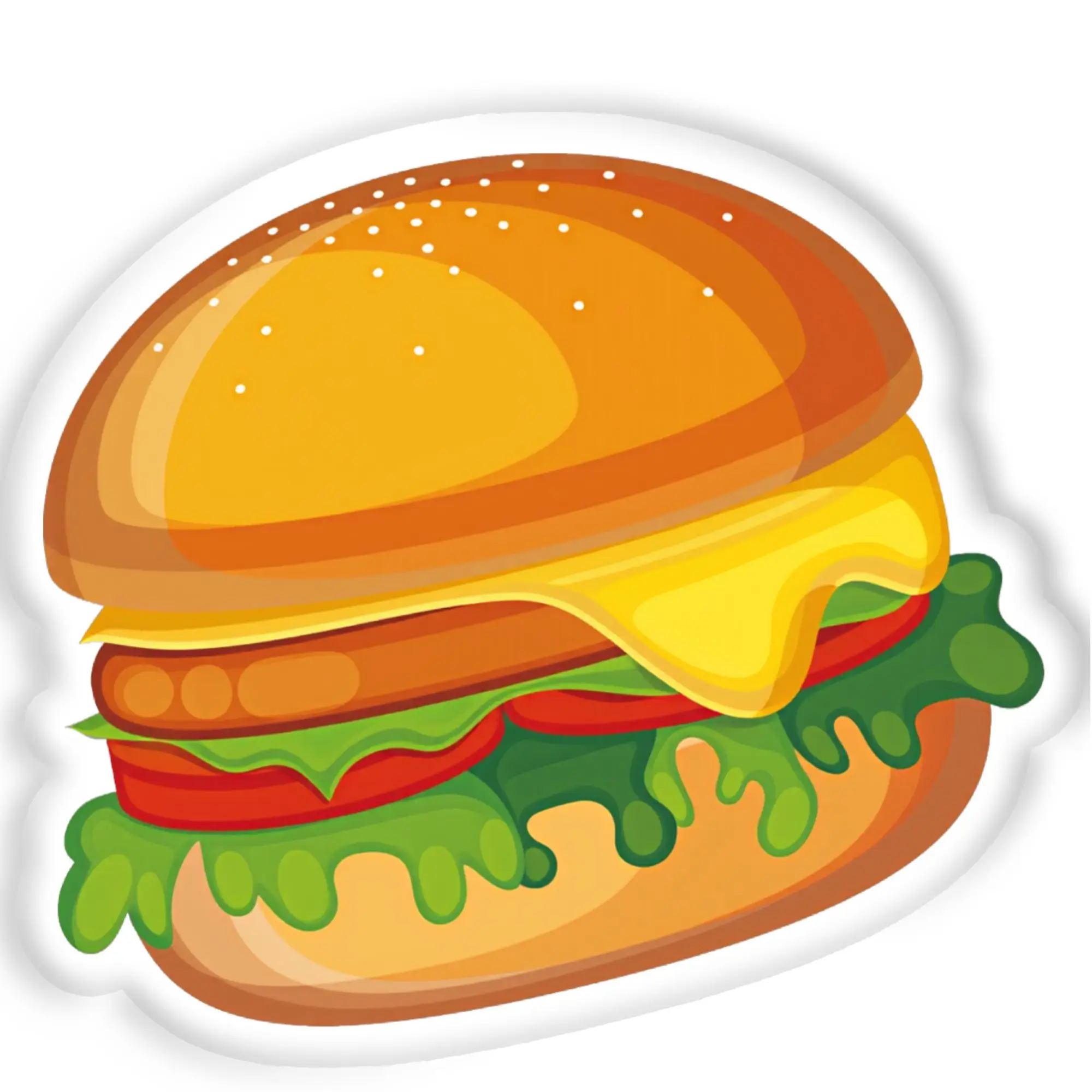 Custom Super Funny Funny Tasty Hamburger Throw Pillows Soft Trendy Snack Plush Cushions for Bed Sofa Decoration Home