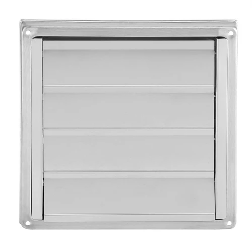 Imagen 2 del producto Parrilla de conducto de ventilación de aire, salida de ventilador Extractor de secadora de ventilación de pared de acero inoxidable de 95mm