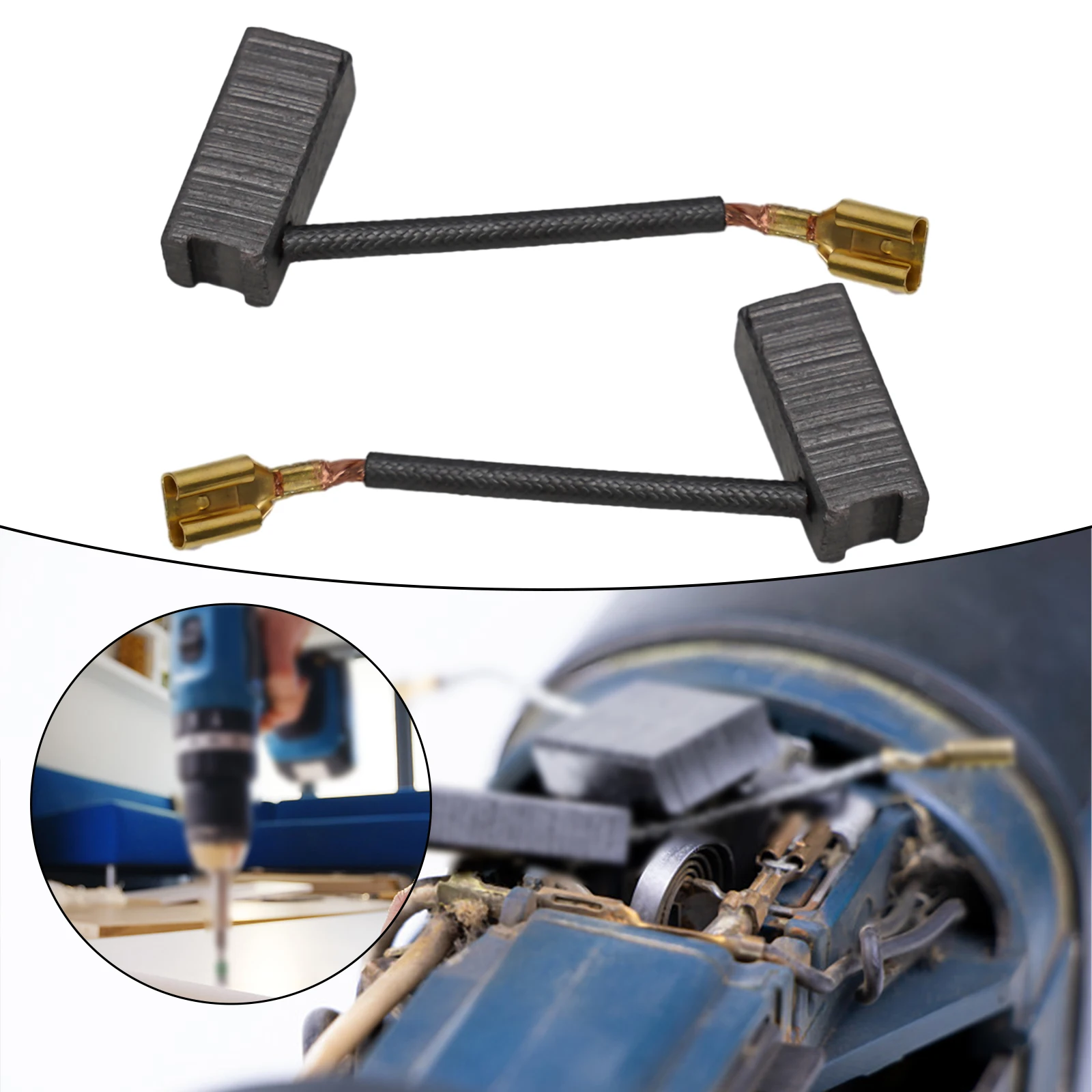 Maintain Optimum Performance of Your Power Tools with These Carbon Brushes Suitable for 36 VLI 36 VFLI 11536 VSR
