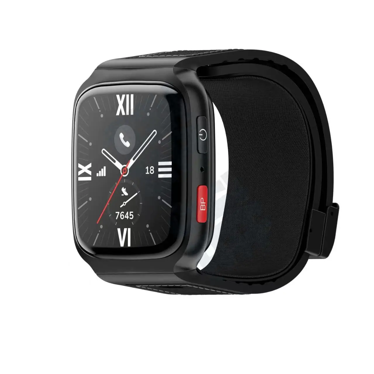 HW20 GPS Smartwatch Heart Rate SOS Alarm Adults 4G LTE Air Pump Blood Pressure Phone Watch