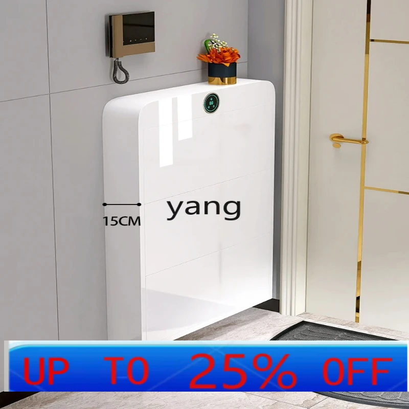 LH    Intelligent Disinfection Deodorant Shoe Cabinet Steel Tilting Home Doorway Household Ultra-Thin