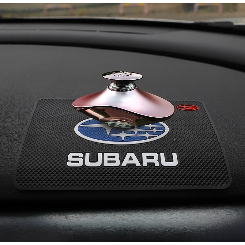 سيارة سيليكون المضادة للانزلاق حصيرة الهاتف المضادة للانزلاق وسادة لسوبارو امبريزا Outback WRX BRZ فورستر STI ليجاسي ليفورج الصاعد الملحقات