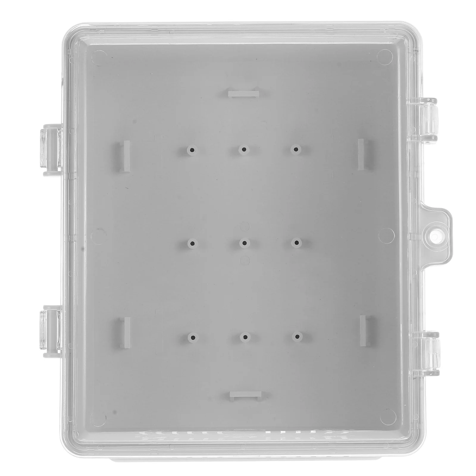 

Waterproof Electrical Junction Ip66 Rated Outdoor Enclosure Transparent Cover Cable Connection Weatherproof Plastic