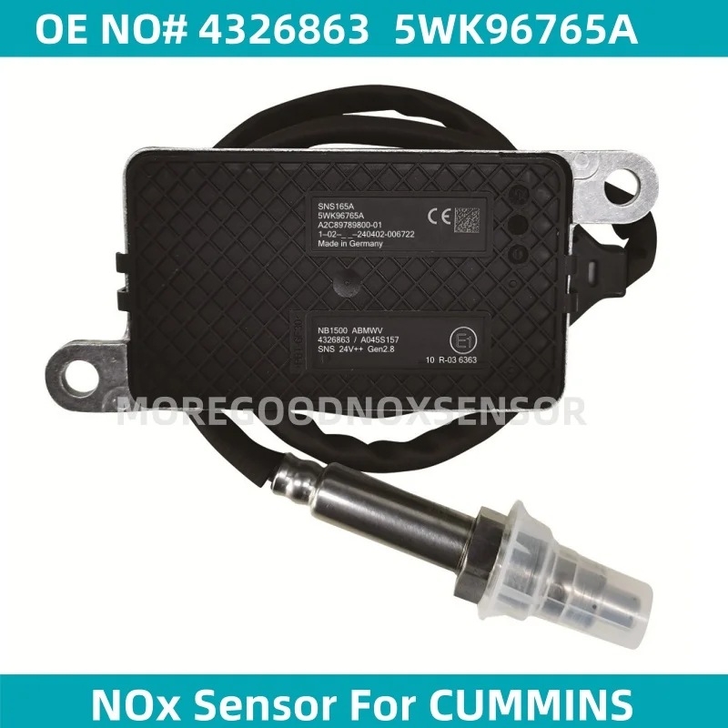 

4326863 5WK96765A 5WK96765B A045S157 A2C89789800-01 4326471 Original NEW NOx Sensor For CUMMINS Engine Truck