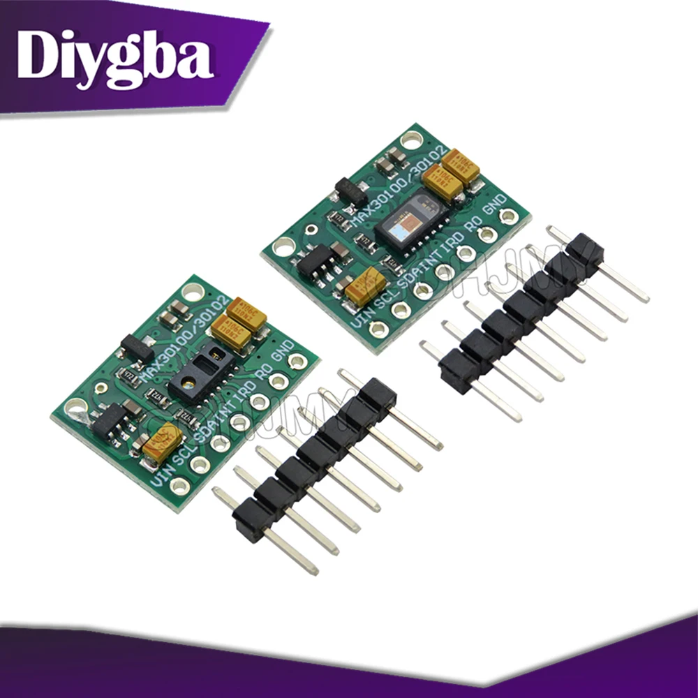 Low Power MAX30102 Heart Rate Pulse Breakout Board For Arduino / Blood Oxygen Sensor Module MAX30100 Pulse Oximeter