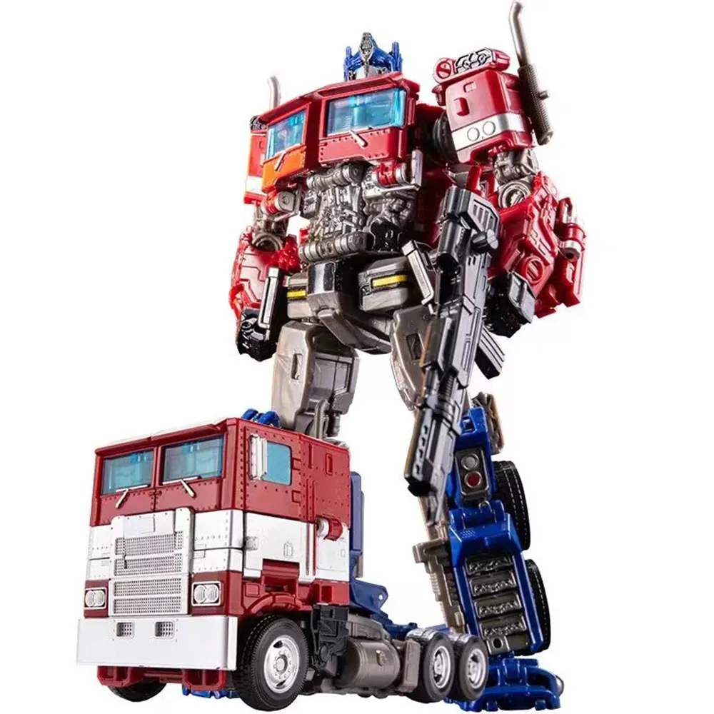 変身おもちゃロボットカー合金司令官オプティズムプリアムアクションフィギュア映画シリーズ子供の誕生日男の子ギフト