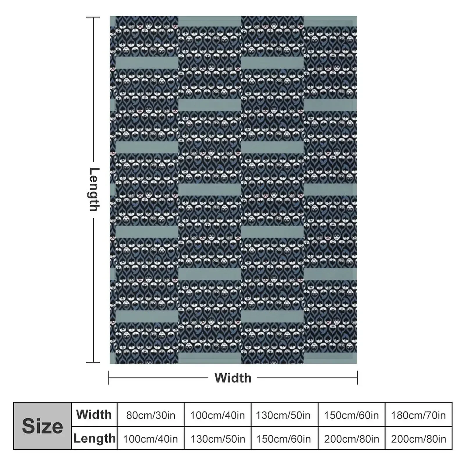 Deltarune - Lancer Face Drop Pattern Chiffon Top Throw Blanket sofa bed Thermals For Travel Bed linens Custom Soft Blankets