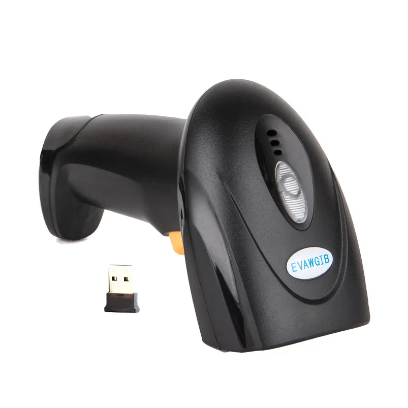 Imagem -02 - Barcode Scanner com Bluetooth e Usb Handle Wireless Laser Usb Leitor com Receptor 2.4g Cabo Usb para Supermercado Logística