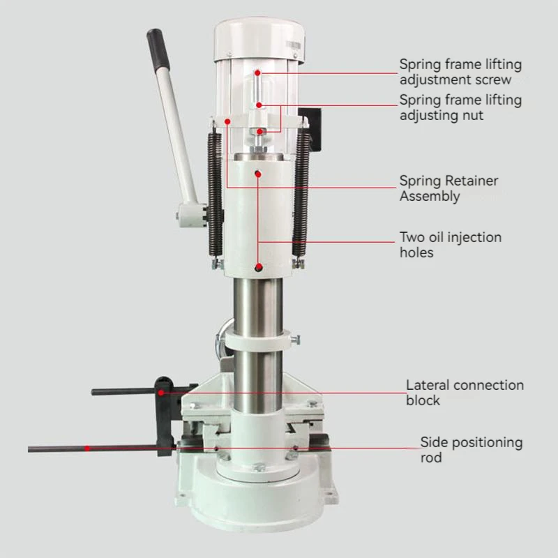 1200W Woodworking Qquare Tenoning Machine Tenoning Machine Multifunctional Small Household Bench Drill Drilling Machine Tools