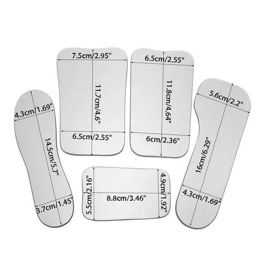 1PC/5Pcs  Dental Rhodium Occlusal 2-Side Reflector  Intraoral Photographic Glass Mirror