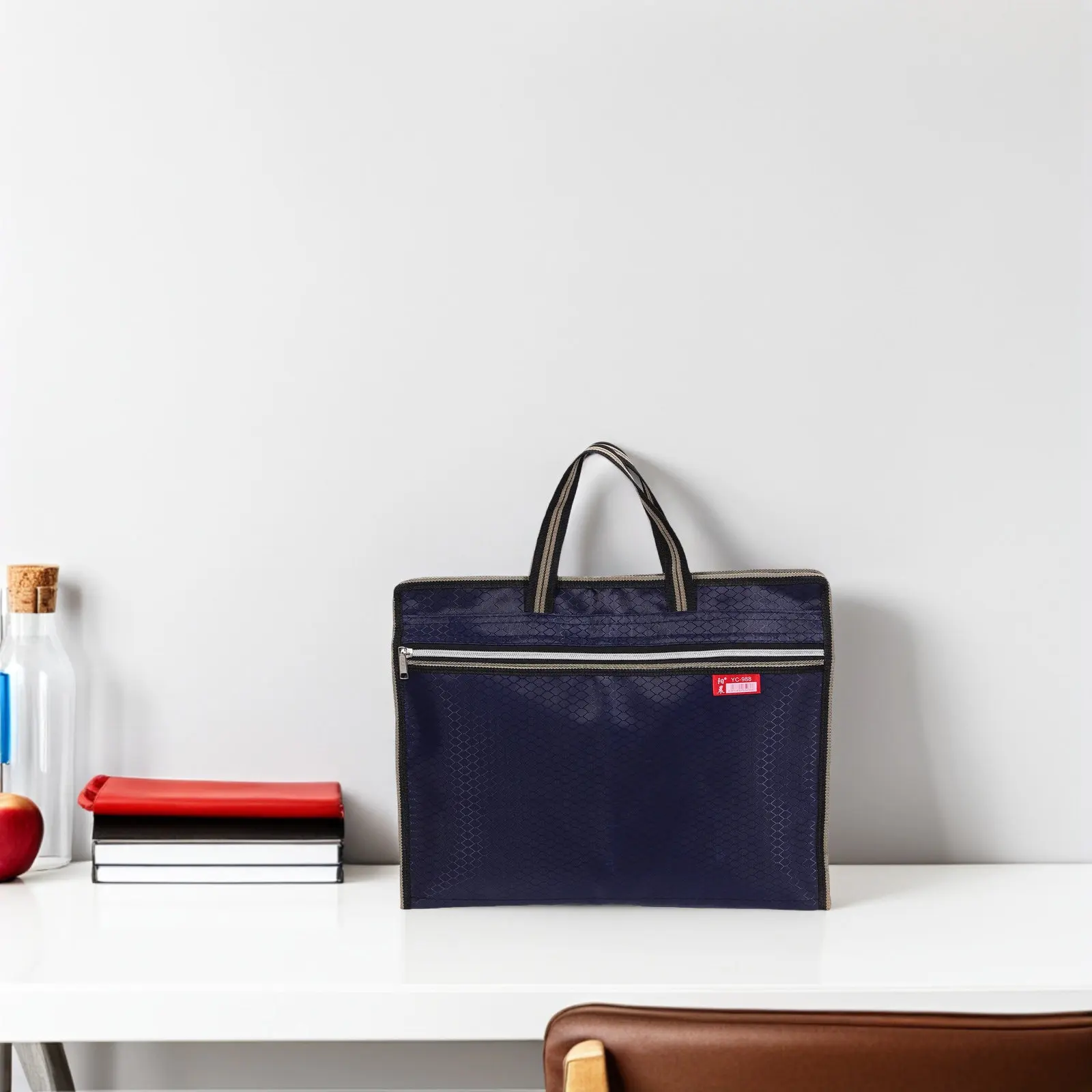 

Сумка для документов из ткани Оксфорд, водонепроницаемая, на молнии, портативная, для хранения файлов, вместительная, деловая