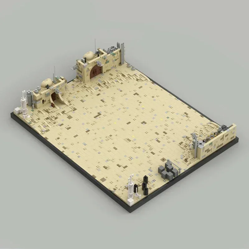 스타 영화 모델 Moc 빌딩 벽돌 사막 심문관 디오라마 기술 모듈 형 블록 선물 크리스마스 장난감 DIY 세트 조립