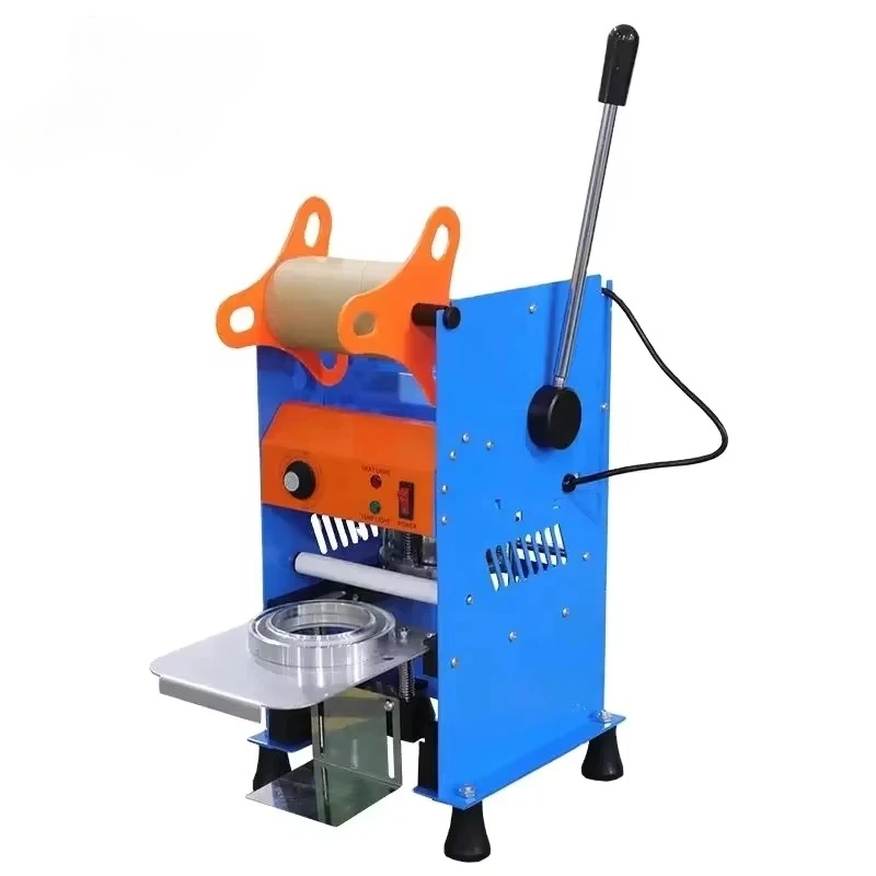 Commercial Sealer for Small Plastic Bottles and Cups for Beverage Carton Paper Packaging Manual Sealing Machine