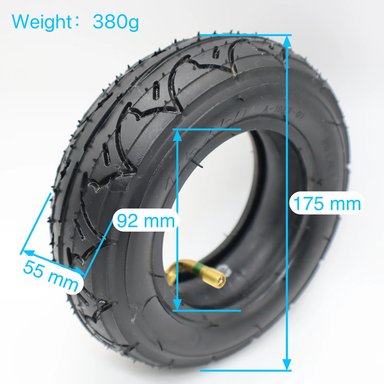 175x50 pneumatic tires Electric scooter wheelchairs inner and outer tires thickened with high rubber 7 inch tires pneumatic tire