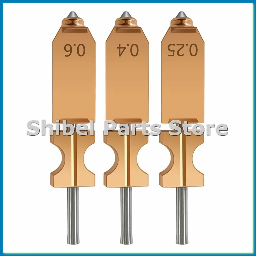 3pc Upgraded for AD5X Quick-Detachable Hotend Nozzle Quick Release Nozzle 0.25/0.4/0.6MM 3D Printer Parts-A57M