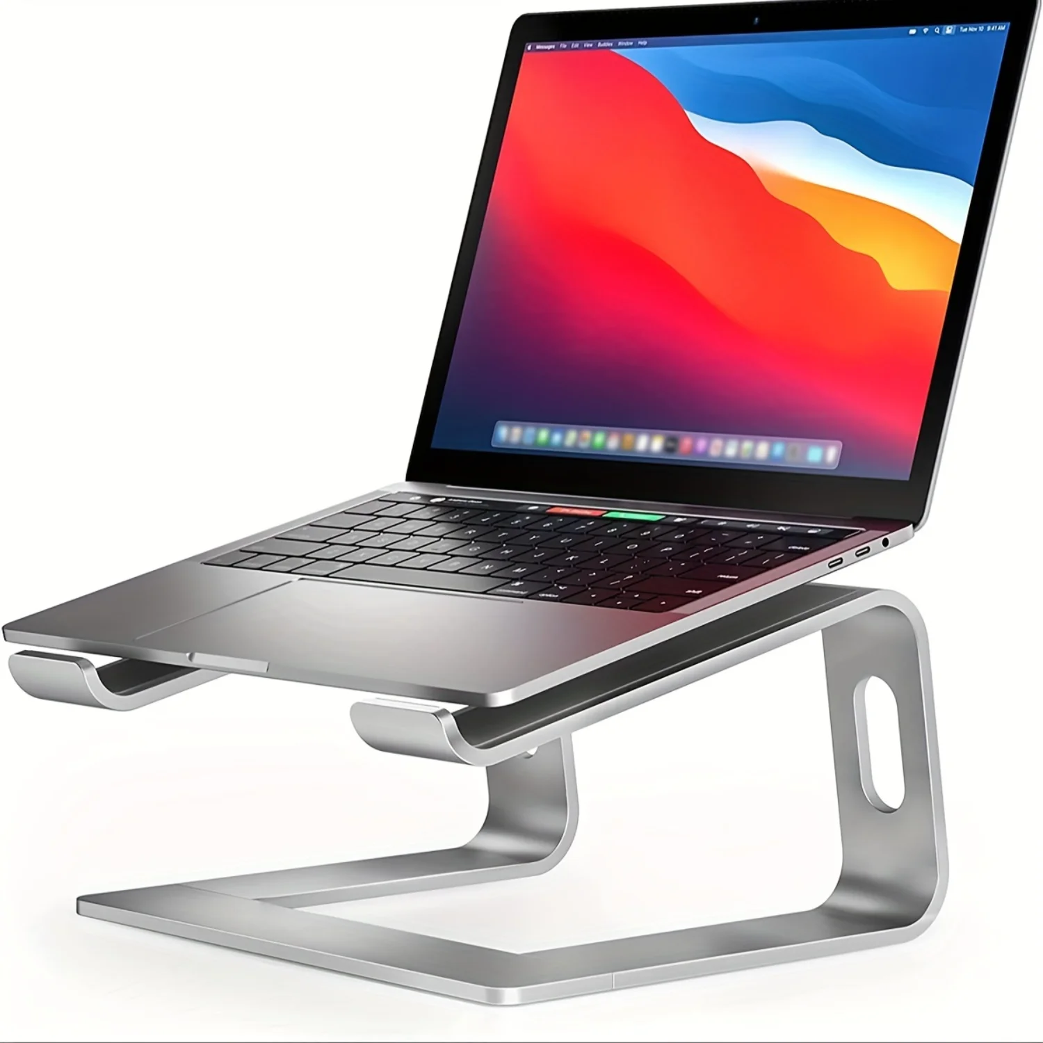 Stand Ergonomic Aluminum Computer Stand Detachable Laptop Riser Notebook Holder Stand Compatible With Air Pro