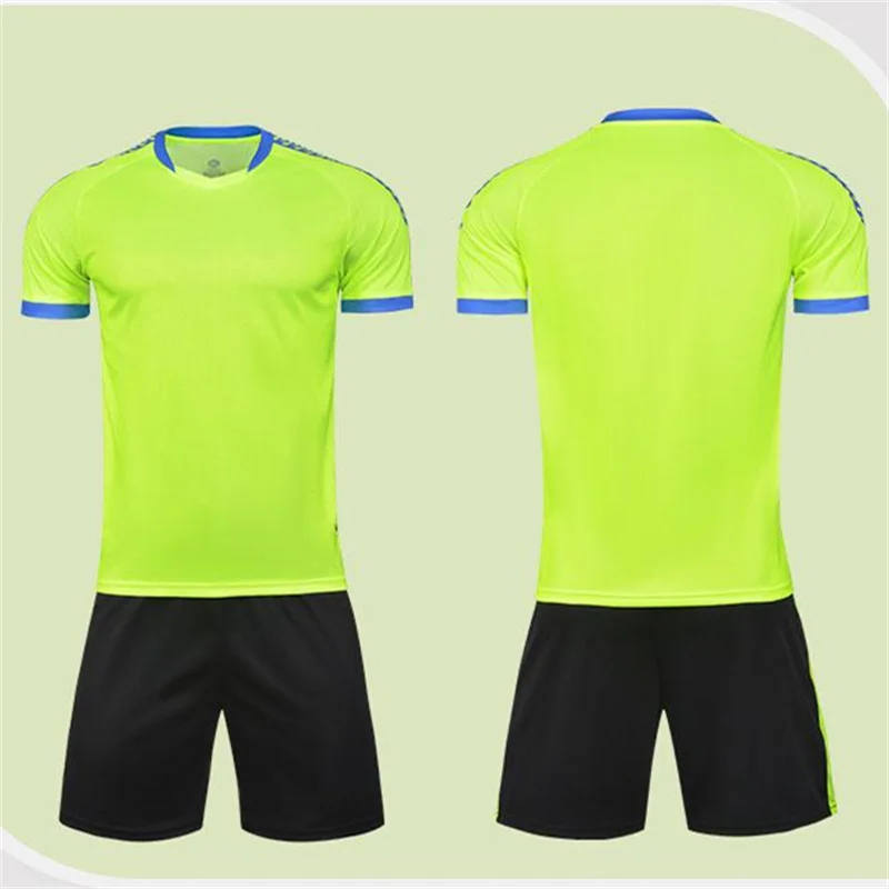 زي تدريب كرة القدم للرجال عالي الجودة وسريع الجفاف مع شعار اسم مخصص بتصميم كلاسيكي علوي قابل للتنفس #6