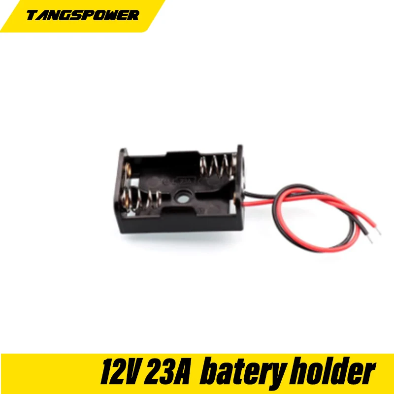 5PCS 12V 23A Battery Holder with WireLead Rechargeable Battery Case Storage Box Diy 1/ 2/3slot*12V23A Shell Housing