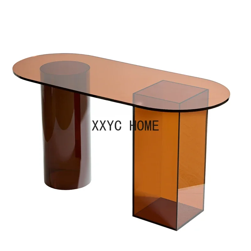 Closing Store Display Stand Acrylic Zhongdao Ornament Display Table Props Placed in the Middle Transparent Glass Mall