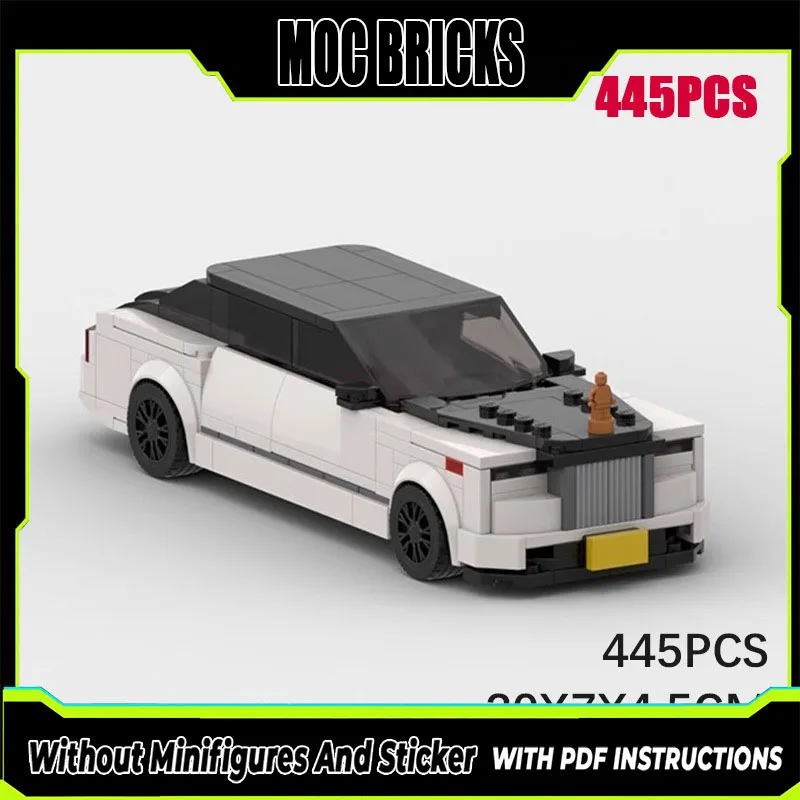 Moc-compatibel automodel, Phantom Phantom, Cooley, Nanyao Shadow, automontechnologie, modulair bouwsteencadeauKerstmis speelgoedDIYset