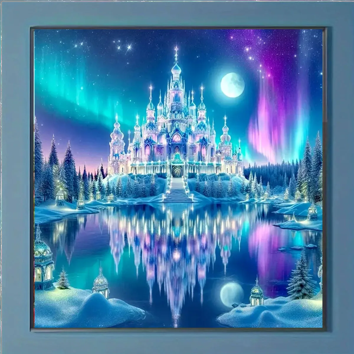 5D Diamond Painting Set, Diy Full Diamond Cross Embroidery Set, Suitable For Ho…
