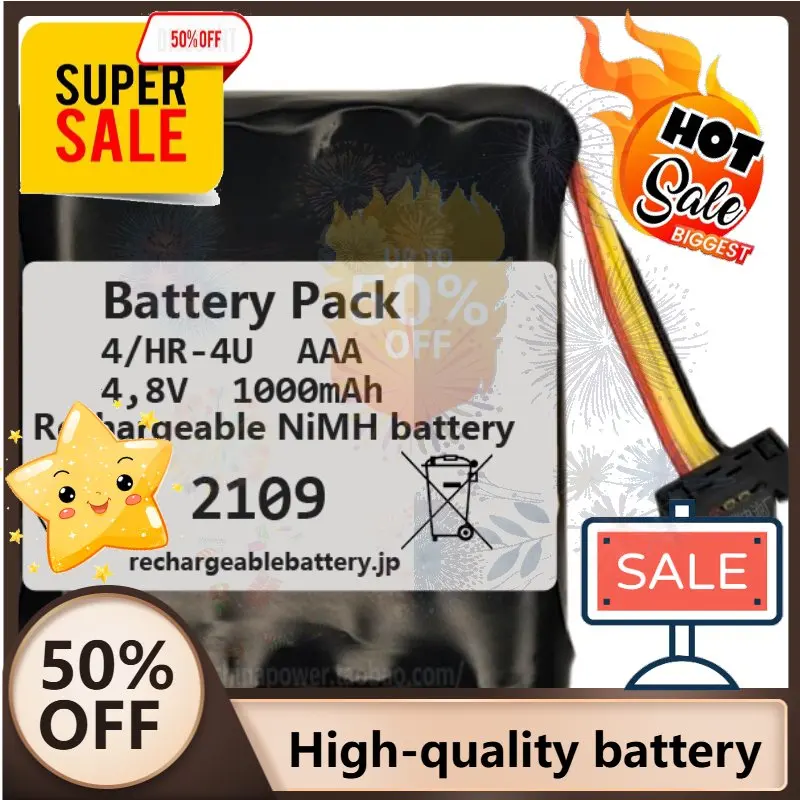 SWZY 4.8V 1000mAh Fundus Camera Battery for OPTOMED SMARTSCOPE M5 Rechargeable NiMH Battery