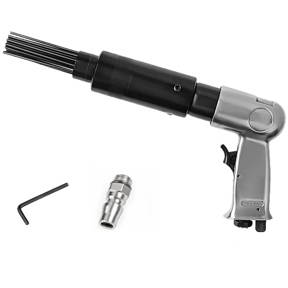 Air Hammer Tool Air Needle Scaler For Efficient Rust Removal As Show Ergonomic Design Air Tool 225mm Compact Body