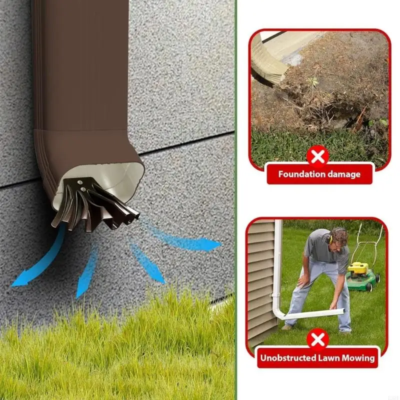 

E5BE 2PCS Drain Water Drainage Disperser Disperser Задолженность затяну