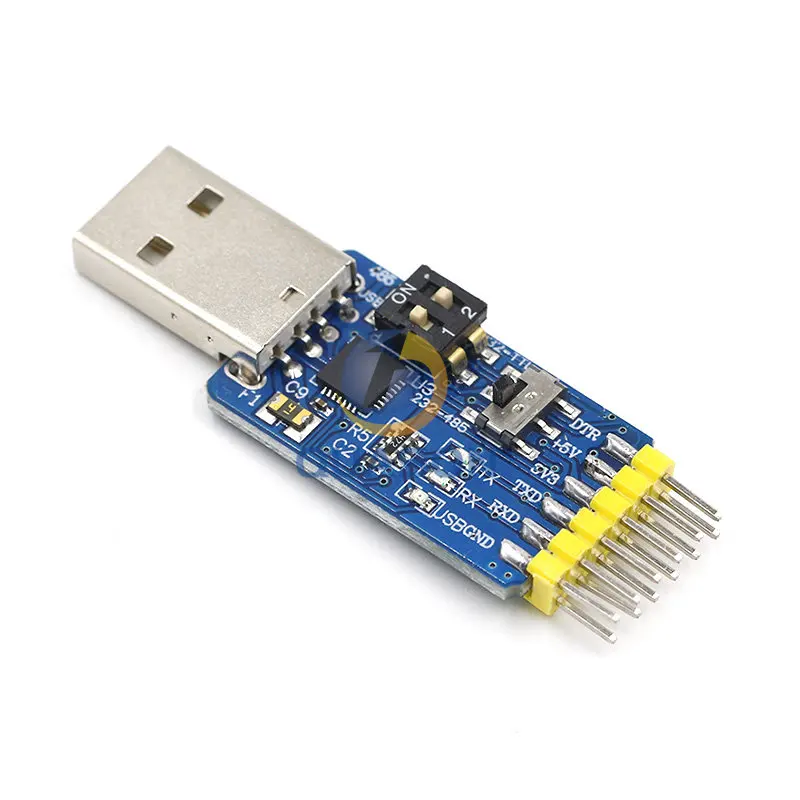 CP2102 USB-UART 6-in-1 Multifunctional(USB-TTL/RS485/232,TTL-RS232/485,232 to 485) Serial Adapter forArduino